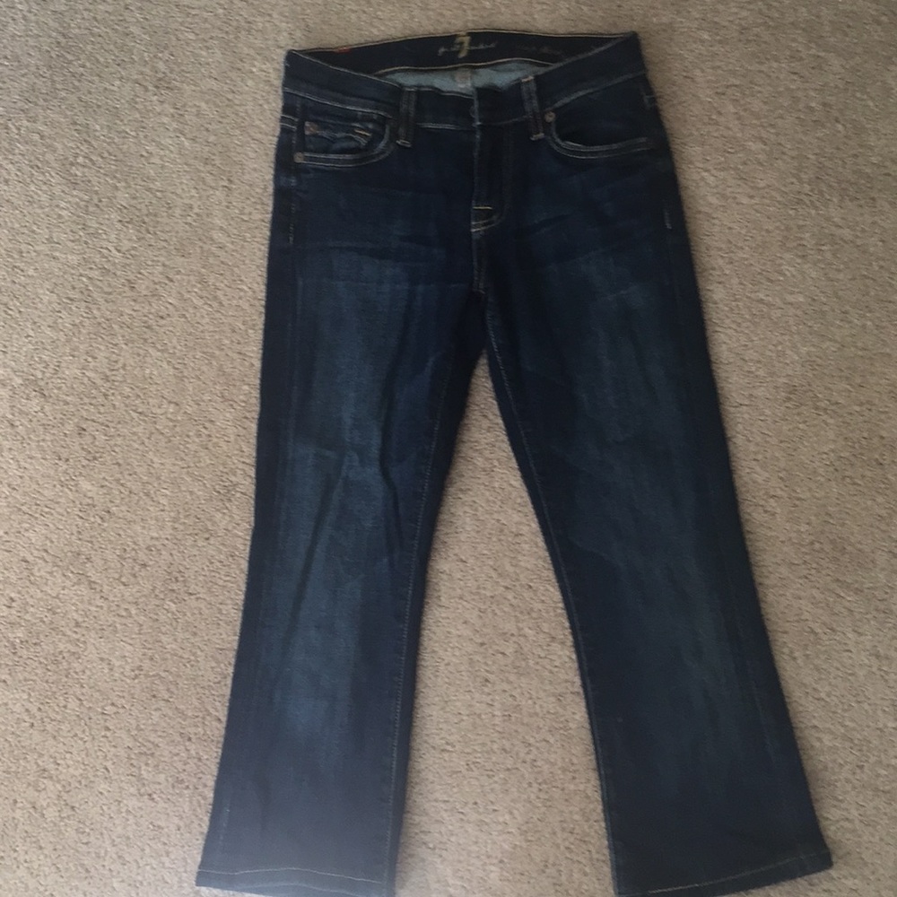 7 Crop flare jeans